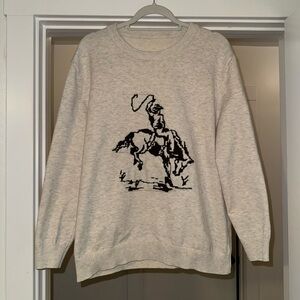 Cowboy sweater